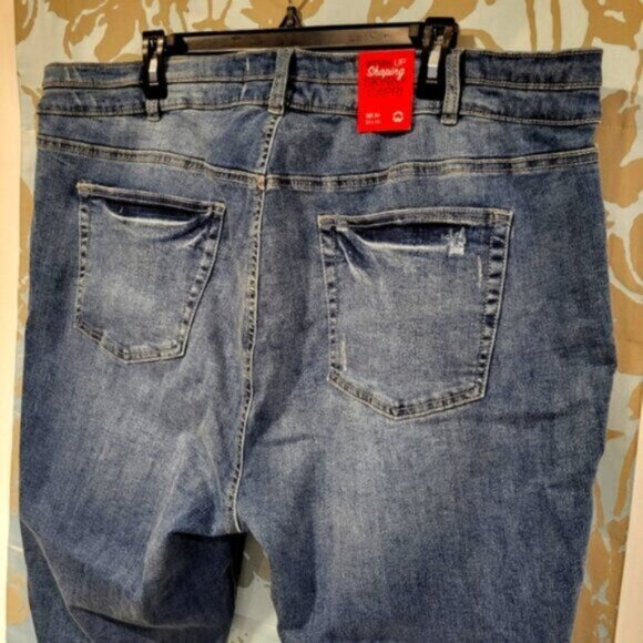 Denim Cotton  Skinny Capri NWT Women's Sz 24 - Picture 6 of 8